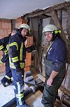 Rohrleitung in Greu&szlig;en geplatzt (Foto: FFW Greu&szlig;en)