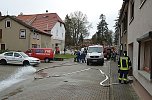 Rohrleitung in Greu&szlig;en geplatzt (Foto: FFW Greu&szlig;en)