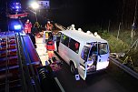 Unfall auf der A38 (Foto: Feuerwehr Heiligenstadt)