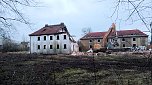 Abrissarbeiten auf dem Drei-Streif-Gel&auml;nde (Foto: Peter Blei)