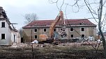 Abrissarbeiten auf dem Drei-Streif-Gel&auml;nde (Foto: Peter Blei)