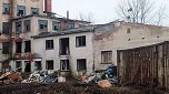 Abrissarbeiten auf dem Drei-Streif-Gel&auml;nde (Foto: Peter Blei)