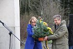 Kranzniederlegung und Gedenken an die Opfer des Nationalsozialismus auf dem Nordh&auml;user Ehrenfriedhof (Foto: Angelo Glashagel)
