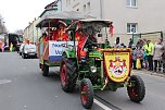 N&auml;rrinnen und Narren trotzen Wetter (1) (Foto: Karl-Heinz Herrmann)