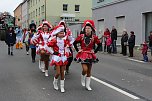 N&auml;rrinnen und Narren trotzen Wetter (2) (Foto: Karl-Heinz Herrmann)