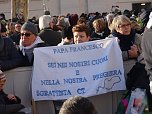 Pater Pio Gebetsgruppen beim Papst in Rom (Foto: Ilka K&uuml;hn)