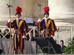 Pater Pio Gebetsgruppen beim Papst in Rom (Foto: Ilka K&uuml;hn)