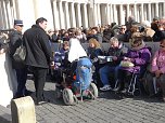 Pater Pio Gebetsgruppen beim Papst in Rom (Foto: Ilka K&uuml;hn)