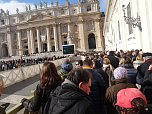 Pater Pio Gebetsgruppen beim Papst in Rom (Foto: Ilka K&uuml;hn)