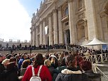 Pater Pio Gebetsgruppen beim Papst in Rom (Foto: Ilka K&uuml;hn)