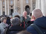 Pater Pio Gebetsgruppen beim Papst in Rom (Foto: Ilka K&uuml;hn)