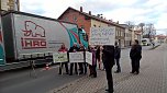 Demo in Greußen für Ortsumfahrung (Foto: Privat) Demo in Greußen für Ortsumfahrung (Foto: Privat)