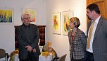 Seine zweite Ausstellung in Sondershausen (Foto: Karl-Heinz Herrmann)