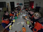 Blick in die Osterhasenwerkstatt (Foto: P. Gerlach)