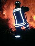Vorzeitiges Osterfeuer (Foto: privat)