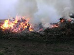 Vorzeitiges Osterfeuer (Foto: privat)