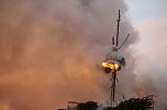 Osterfeuer &uuml;ber Krimderode 2016 (Foto: Angelo Glashagel)