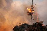 Osterfeuer &uuml;ber Krimderode 2016 (Foto: Angelo Glashagel)