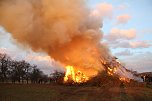 Osterfeuer &uuml;ber Krimderode 2016 (Foto: Angelo Glashagel)