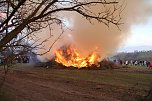 Osterfeuer &uuml;ber Krimderode 2016 (Foto: Angelo Glashagel)