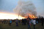 Osterfeuer &uuml;ber Krimderode 2016 (Foto: Angelo Glashagel)