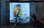 Ökologisch, sportlich, gut: Mit dem Fahrrad zu Phil Stewman. (Foto: Jochen Miche) Ökologisch, sportlich, gut: Mit dem Fahrrad zu Phil Stewman. (Foto: Jochen Miche)