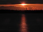 Sonnenuntergang am Goitzschesee (Foto: Peter Blei)