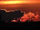 Sonnenuntergang am Goitzschesee (Foto: Peter Blei)