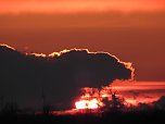 Sonnenuntergang am Goitzschesee (Foto: Peter Blei)