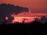 Sonnenuntergang am Goitzschesee (Foto: Peter Blei)