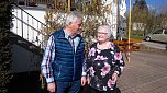 Herbert Kuntze war aus Nordhorn, Brunhilde Mummer aus Westberlin angereist. (Foto: Kurt Frank)