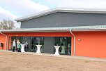 In Ellrich wurde heute die neue Mehrzweckhalle nach gut einem Jahr Bauzeit er&ouml;ffnet (Foto: Susanne Schedwill)