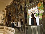 Die alte Dame Gro&szlig;e-Strobel-Orgel erz&auml;hlt�. (Foto: Peter Zimmer)