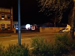 Schwertransport mit Ziel Brasilien auf Nordhausens Stra&szlig;en (Foto: Frank Meier)