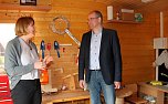 Landrat vor Ort - Matthias Jendricke besuchte heute Werther (Foto: Pressestelle Landratsamt)