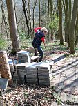 Erster Arbeitseinsatz 2016 auf dem Hundeplatz an der Trift  (Foto: Schutz- und Gebrauchshundeverein Sondershausen)