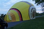 Hei&szlig;luftballon &uuml;ber Nordhausen (Foto: privat)