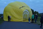 Hei&szlig;luftballon &uuml;ber Nordhausen (Foto: privat)