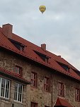 Hei&szlig;luftballon &uuml;ber Nordhausen (Foto: Peter Blei)