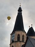 Hei&szlig;luftballon &uuml;ber Nordhausen (Foto: Peter Blei)