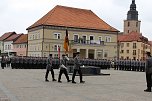 Vereidigung auf dem Marktplatz (Foto: Karl-Heinz Herrmann)