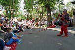 Kindervilla-Kinder begeisterten ihre G&auml;ste zum Stra&szlig;enfest (Foto: Kindervilla Bad Frankenhausen)