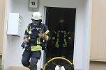 Brand im Treppenhaus (Foto: Feuerwehr Heiligenstadt)