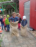 Dem Wetter getrotzt (Foto: Kindervilla Bad Frankenhausen)