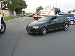 Unfall in der Helmestra&szlig;e (Foto: nnz)
