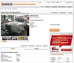 20 Jahre mobile.de: Wenn dieser wei&szlig;e, sechs Meter lange und zwei Tonnen schwere Lincoln Continental (Baujahr 1979) durch Rom fuhr, machten alle Platz. Wer es Papst Johannes Paul II. gleichtun wollte, musste 2015 eine halbe Million Euro zahlen. (Quelle: mobile.de) (Foto: mobile.de)