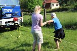 DRK-Jugend ma&szlig; sich im Wettkampf (Foto: Karl-Heinz Herrmann)
