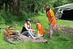 DRK-Jugend ma&szlig; sich im Wettkampf (Foto: Karl-Heinz Herrmann)