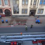 Wohnungsbrand in der Bochumer Stra&szlig;e (Foto: Josephine Schuchardt)
