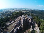 Burgruine Hohnstein von "oben" (Foto: Peter Blei)